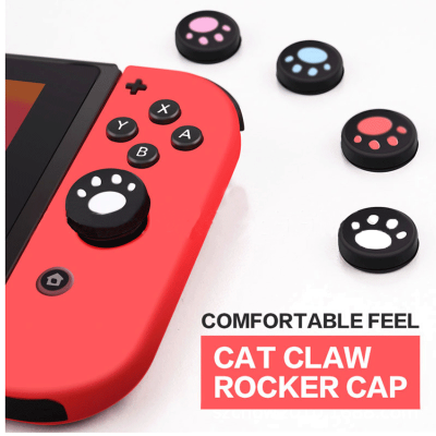 ฝาครอบป้องกันเหมาะสำหรับ Nintendo SWITCH ROCKER OLED ฝาครอบจอยสติ๊กแบบโยกสำหรับ NS Lite ฝาครอบจอยสติ๊กซิลิโคนขนาดมินิสำหรับ Nintendo ฝาครอบป้องกันจอยสติ๊ก joycon ฝาครอบป้องกัน NS อุปกรณ์เสริมน่ารัก