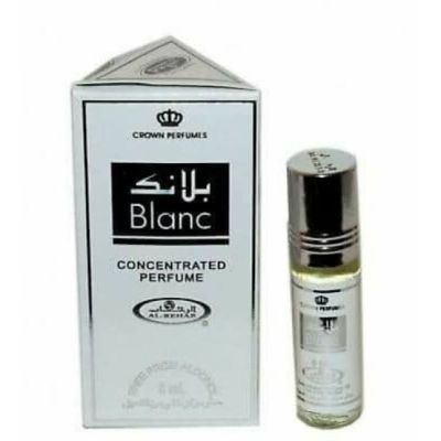 น้ำหอม​อาหรับ​ แท้​ Blanc​ perfume​ alrehab​ 6ml หอมสะอาดเท่ๆ น้ำหอม