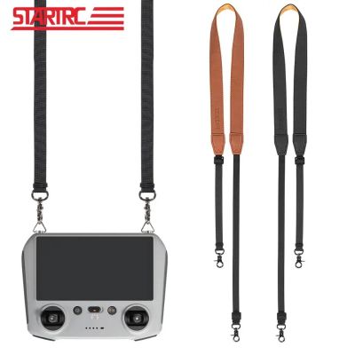 STARTRC DJI RC PRO Controller Shoulder Strap Cowhide Neck Lanyard Adjustable Rope for DJI Mini 3 PRO Drone Remote Control