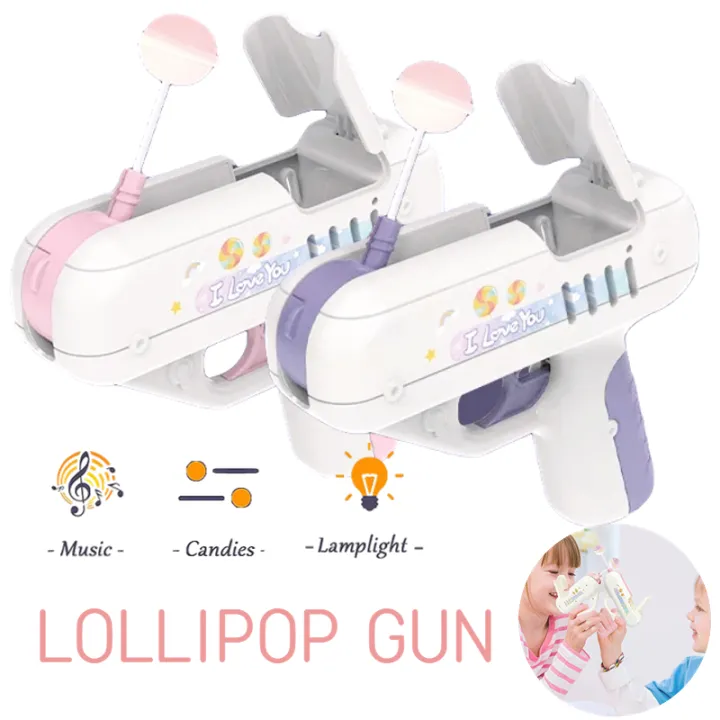 Gun Love Surprise Lollipop Gun The Same Creative Toy Girlfriend Gift