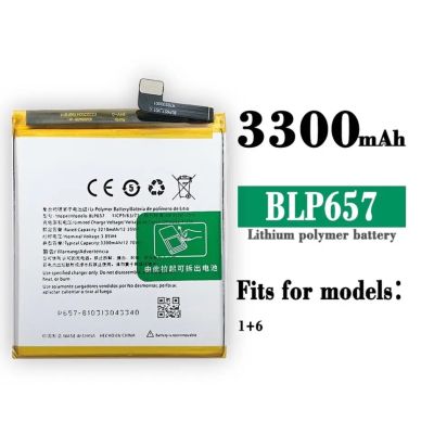 แบตเตอรี่ BLP657 สำหรับ OnePlus6 1 + 1+6 One Plus 6 เปลี่ยนแบตใหม่ Battery BLP-657