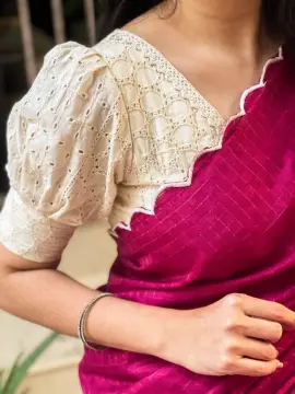 Linen Saree Blouse - Etsy