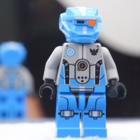 LEGO Dark Azure Robot Sidekick Space Town &amp; City