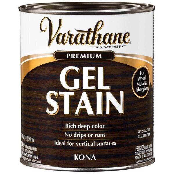 Varathane Gel Stain 1 Qt. Kona Wood Interior Gel Stain | Lazada PH