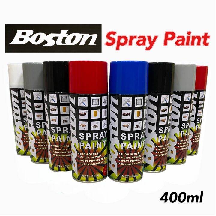 Boston Quick Drying Spray Paint Lazada PH