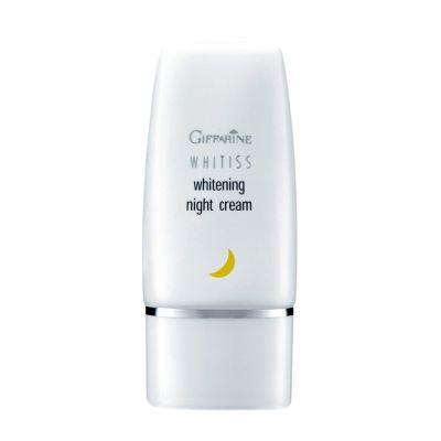 Whitiss Whitening Night Cream ครีมบำรุงผิวหน้าสูตรเข้มข้นสำหรับกลางคืน ลดเลือนและยับยั้งสีผิวหมองคล้ำ 40g. 1 ชิ้น