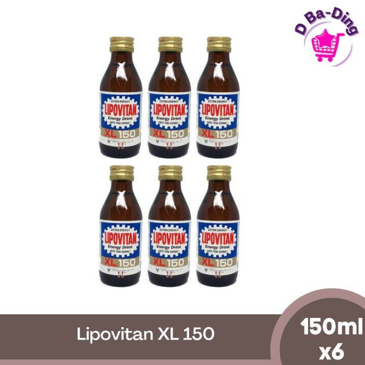 Lipovitan XL 150ml x6 Lazada PH