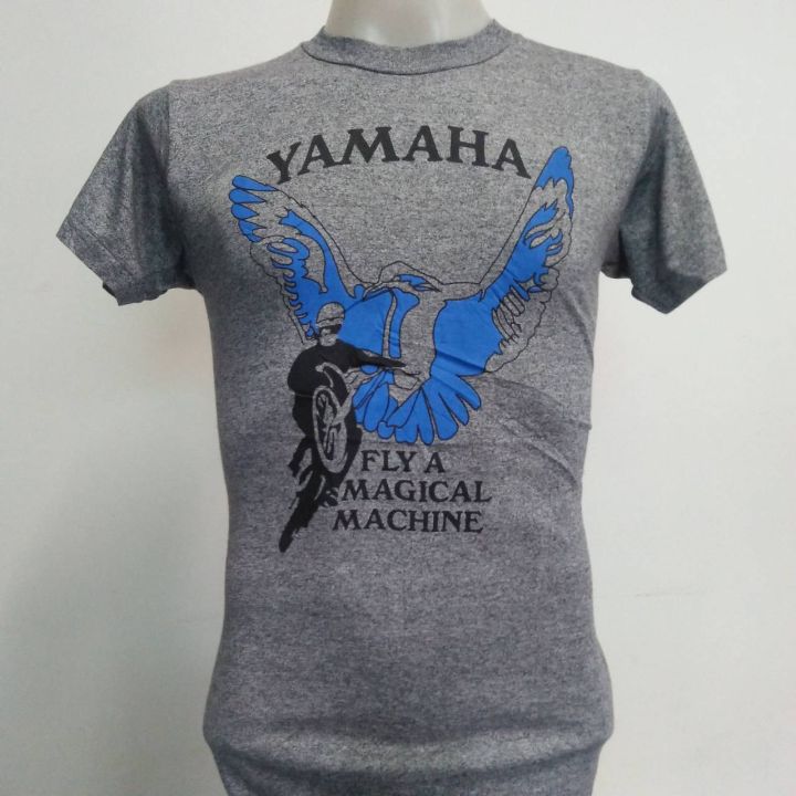 เสื้อยืด-ผ้าเรยอง-ลาย-yamaha