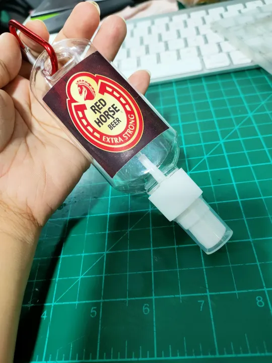 Personalized Spray Bottle Keychain with Labels Lazada PH