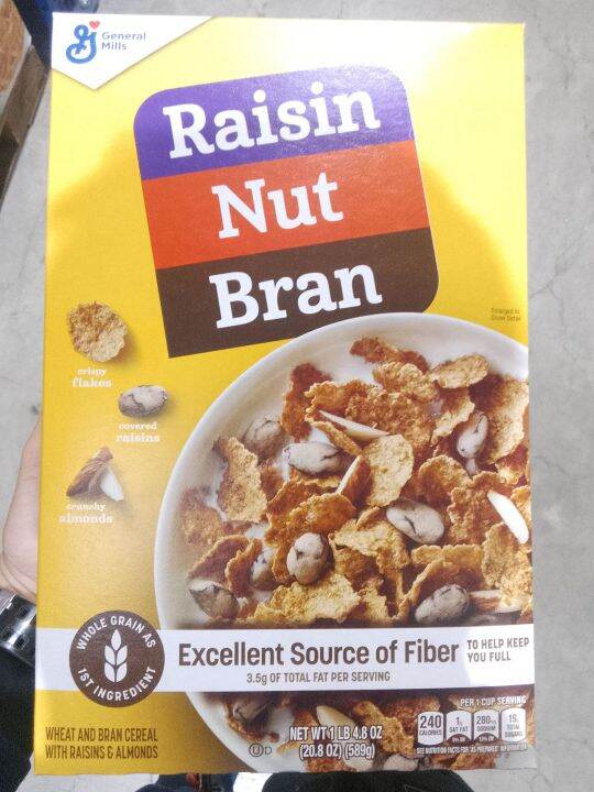 GENERAL MILLS RAISIN NUT BRAN 589G Lazada PH