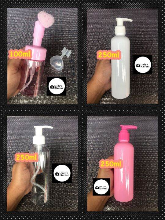 Foaming Facial Wash Bottle Heartshaped / Brush Pump Bottle Lazada PH