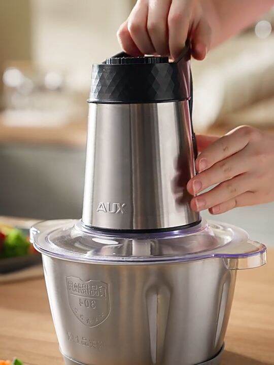 GAA 2.2L Stainless Steel Meat Grinder Eavy Duty Food Processor and