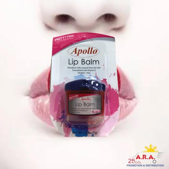 Apollo Lip Balm Pretty Pink 7g Lazada PH