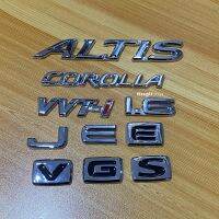 โลโก้ติดรถยนต์ Toyota altis ราคาต่อชิ้น