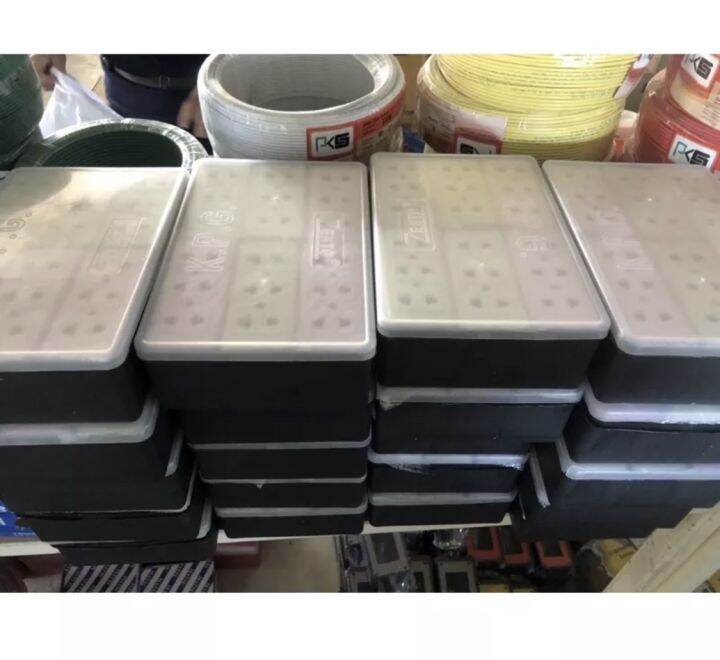 ปลั๊กไฟ-เต้ารับ-2ขา-3ช่อง-ยี่ห้อsokawa-ยกกล่อง-12-ชิ้น-16a250v-แถม-กล่องpvc