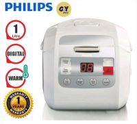 หม้อหุงข้าว DIGITAL PHILIPS HD3030 1ลิตร ของแท้100% รับประกันศูนย์2ปี