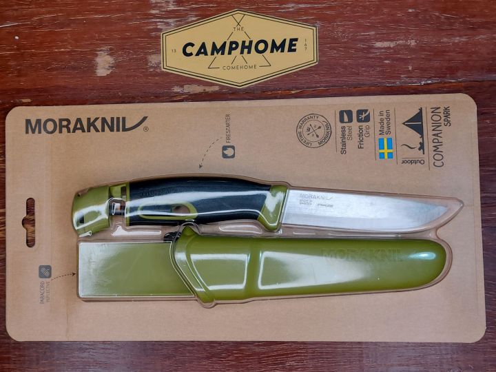 morakniv-companion-spark-มีดยอดนิยม-รุ่น-companion-พร้อมแท่งจุดๆไฟ-คุณภาพสูงอยู่ในด้าม