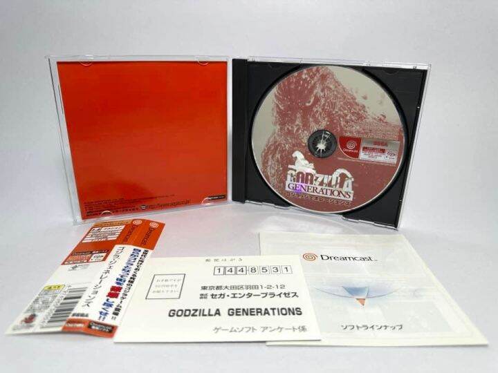 แผ่นแท้-dreamcast-japan-dc-godzilla-generations