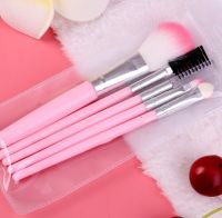 เซ็ตแปรงแต่งหน้า 5 ชิ้น Lameila Mini Brush Set เซ็ตเครื่องสำอาง แปรงแต่งหน้า สำหรับรองพื้น อายแชโดว์ แปรงบลัช  5ชิ้นในซอง N521