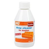 น้ำยาขจัดคราบ ฝังแน่น ผลิตภัณฑ์หนัง HG 250ml. HG Deep Cleaner For Leather