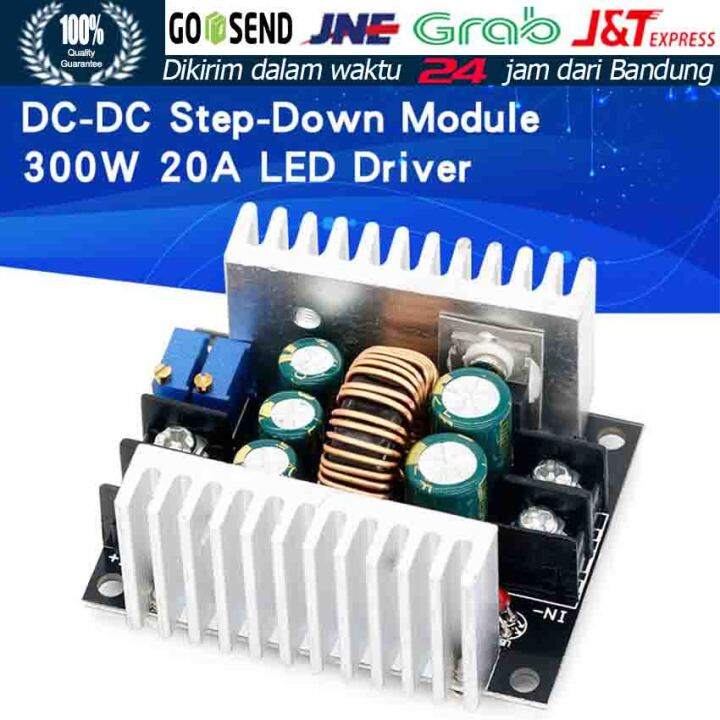 Stepdown 20A 300W Power Supply CC CV DC Buck Converter Step Down Module
