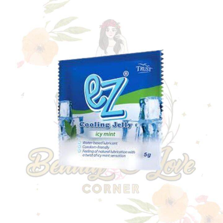 Trust Ez Lubricating Jelly Cooling " Icy Mint 5g" Lazada PH