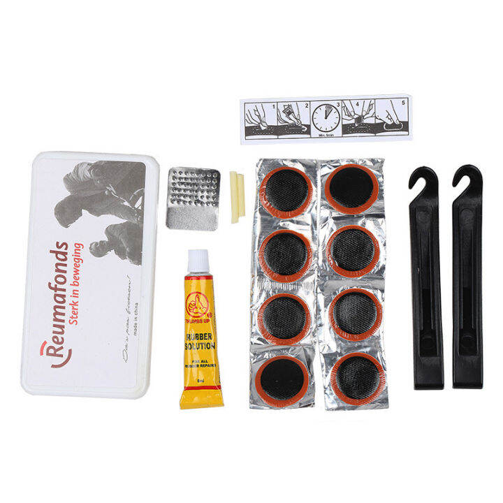 Masely Bike Inner Tube Repair Kit Bicycle Tube Patch Kits with Portable Storage Box Lazada PH