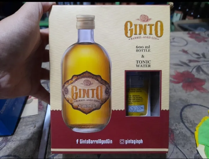 GINTO GIN SPECIAL BOX WITH FREE CHASER Lazada PH