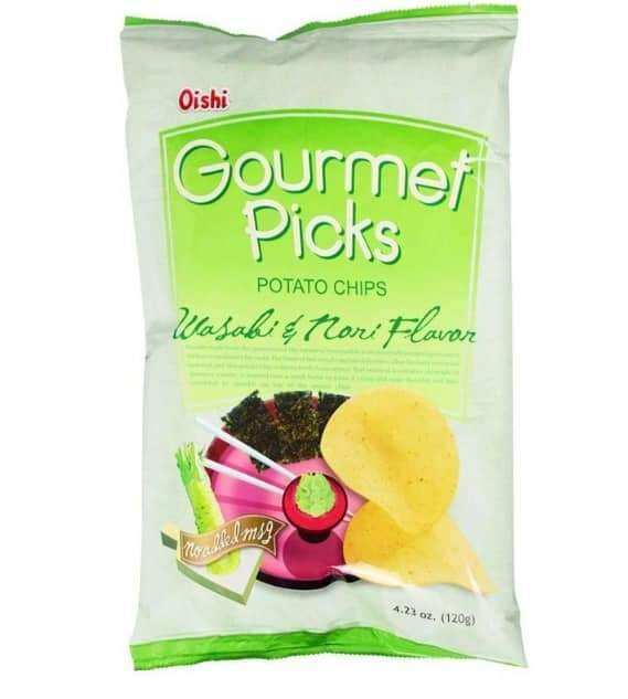 GOURMET PICKS POTATO CHIPS WASABI & NORI (120 grams) Lazada PH