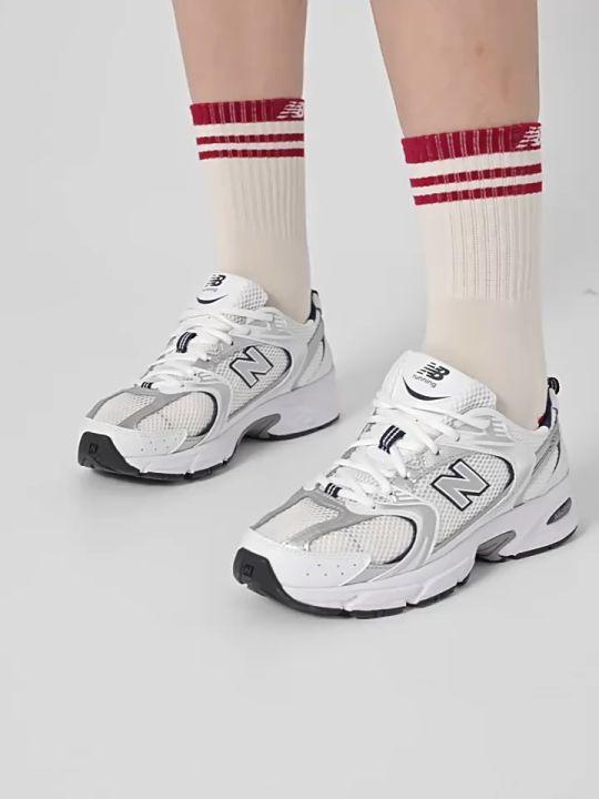 [In Stock] 100% orginal New Balance nb530 (silver/White) sports leisure ...