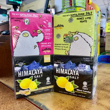 Himalaya Sport Salt Candy Ginger Himalaya Vajomba Actiwhoosh Mints Honey  Lime Mints 15g