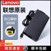 อะแดปเตอร์สำหรับ Lenovo ThinkPad Original savior r/ y9000x y9000p สมุดเล่นเกมคอมพิวเตอร์โน้ตบุ๊คแบบพกพาช่องสี่เหลี่ยมพร้อมเข็ม W ที่ชาร์จสายไฟ20V 15A