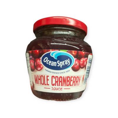 Ocean Spray Cranberry Sauce 250g. ซอสแครนเบอรี่ สำหรับจิ้มอาหาร โอเชี่ยนสเปรย์ 250 กรัม