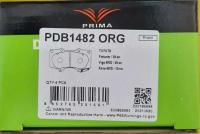 ผ้าดิสเบรคหน้าฟอร์จูนเนอร์,วีโก้4WD/09-on รีโว่,พรีรันเนอร์2.4E,2.8G4WD/15-on PDB1482