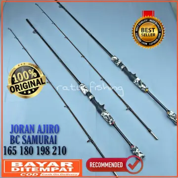 Jual Joran Pancing BC Koinobori Kurai 180 198 ATASAN CARBON SOLID