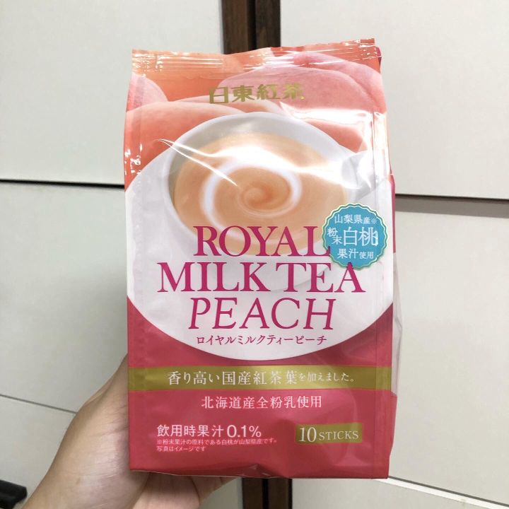 nitto-royal-milk-tea-ชานมญี่ปุ่นสูตรดั้งเดิม-ซากุระ-มัทฉะ-พีช-สตรอว์เบอร์รี่