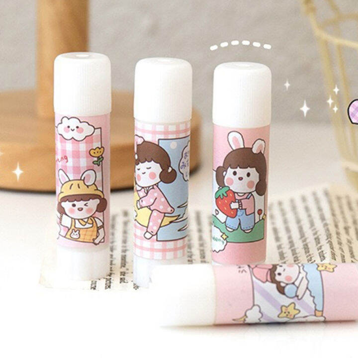 Cute cartoon solid glue stick office supplies Student stationery glue ...