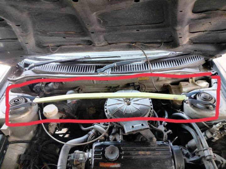 Front Strut Bar Proton Wira / Saga Lazada