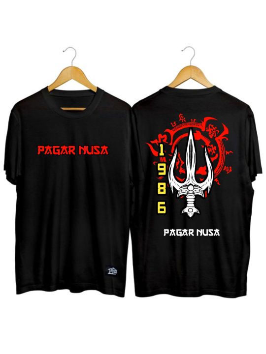 Kaos Pagar Nusa Desain Terbaru Limited Edition Distro Cotton Combed 24s