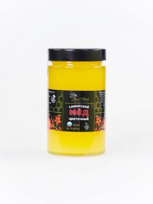 น้ำผึ้งดอกไม้ ขวดแก้ว 500g