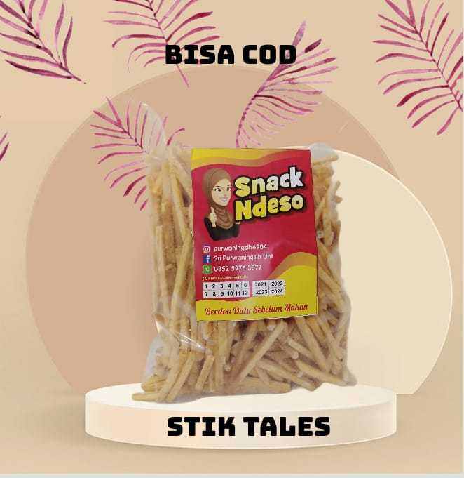 SNACK NDESO CAMILAN STIK TALES 250 GRAM ENAK DAN HALAL MAKANAN RINGAN