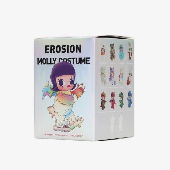 พร้อมส่ง 🟣🔵 Molly X Instinctoy Erosion Molly Costume Series Pop Mart Th