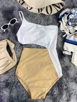 Bikini?? สีขาว-ครีม (size M อกประมาณ32-40)