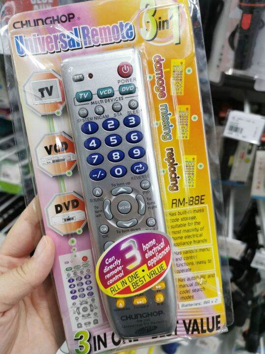 Universal TV remote control Lazada