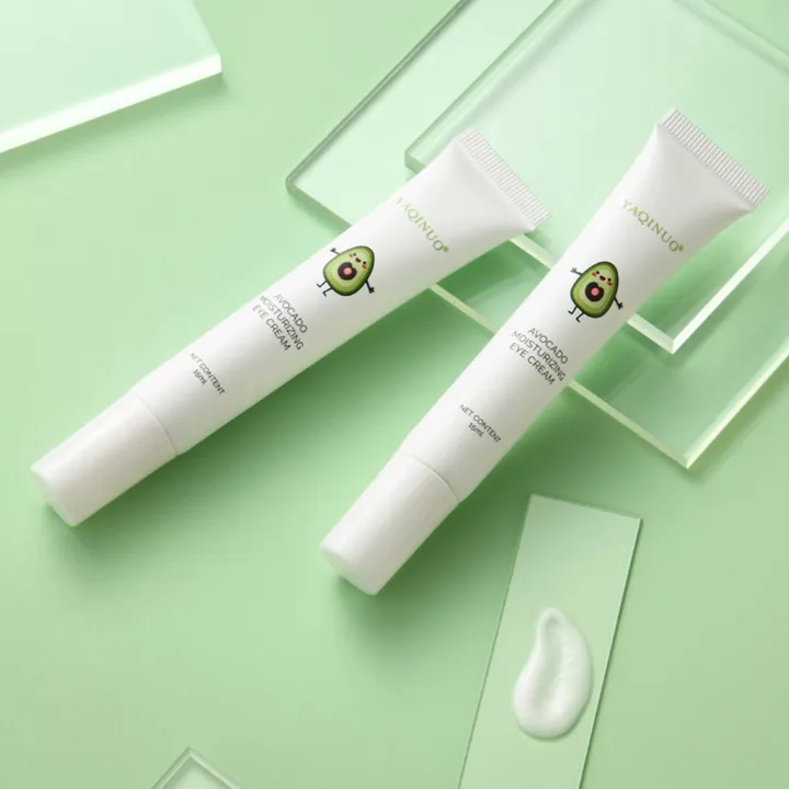 Avocado Moisturizing Eye Cream Niacinamide Whitening Anti Dark Circles Anti Aging Tighten Fine