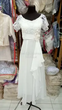 Elegant High Neck Wedding Dress Illusion Lace Half Sleeve Sweetheart  Wedding Gown