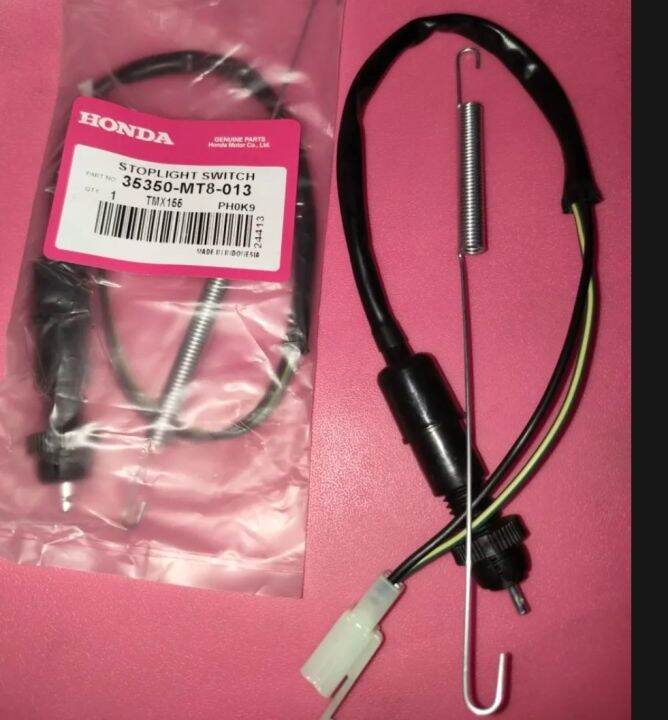 Honda genuine stoplight switch or brake switch or footbrake rear heavy