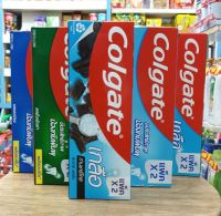 [ แพ็คคู่สุดคุ้ม ] Colgate ยาสีฟันคอลเกต ปริมาณสุทธิ 140-150 กรัม [ มีให้เลือก 5 สูตร ]