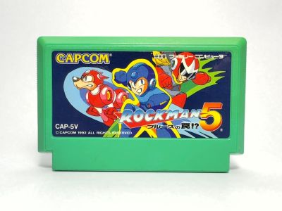 ตลับแท้ Famicom (japan)  Rockman 5: Blues no Wana!?