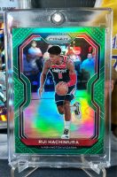 RUI HACHIMURA การ์ดบาสเก็ตบอล ?NBA GREEN PRIZM Washington Wizards?‍♂️??